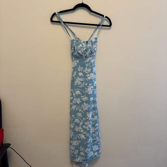 Abercrombie & Fitch Women's Ruched Midi Dress NWT - Picture 5 of 13